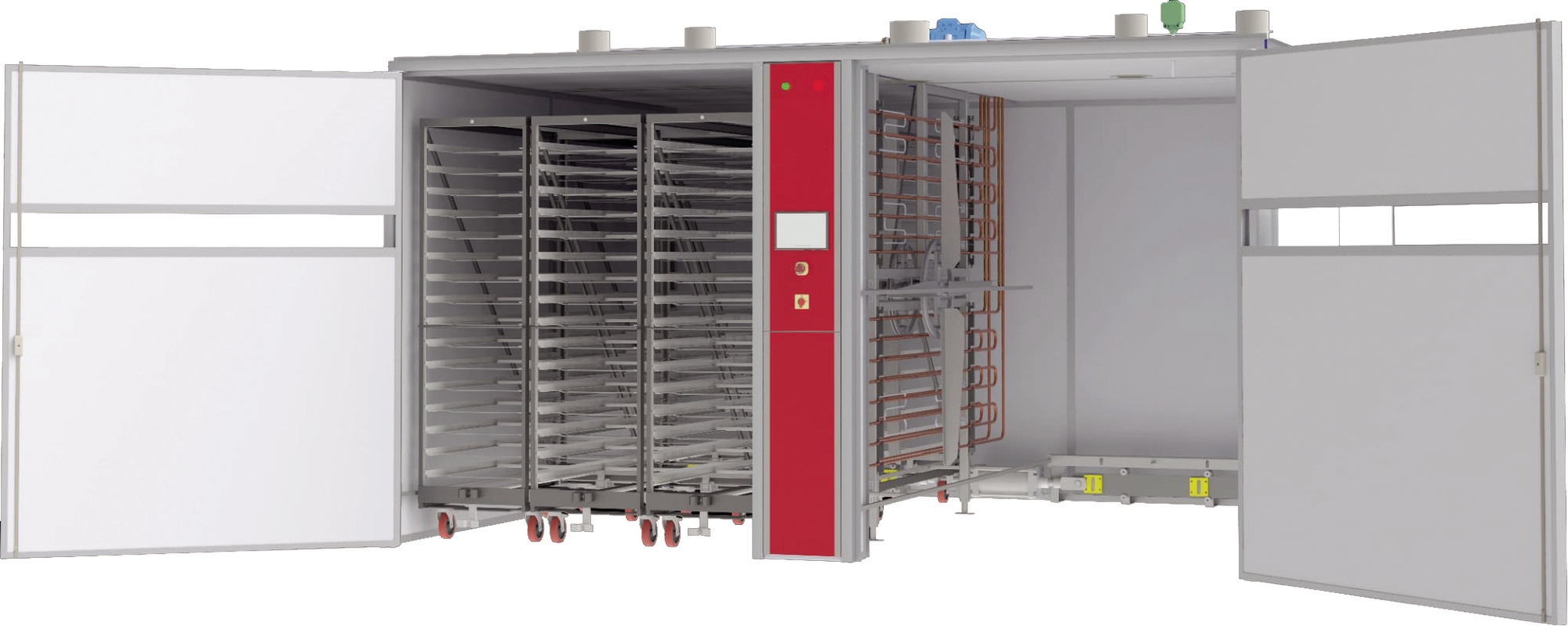 Incubateur 12 chariots